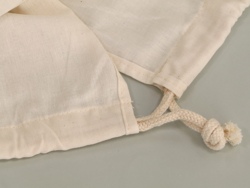 だしこし袋（ 厚手ガーゼ二重合わせ） | 吉田織物株式会社
