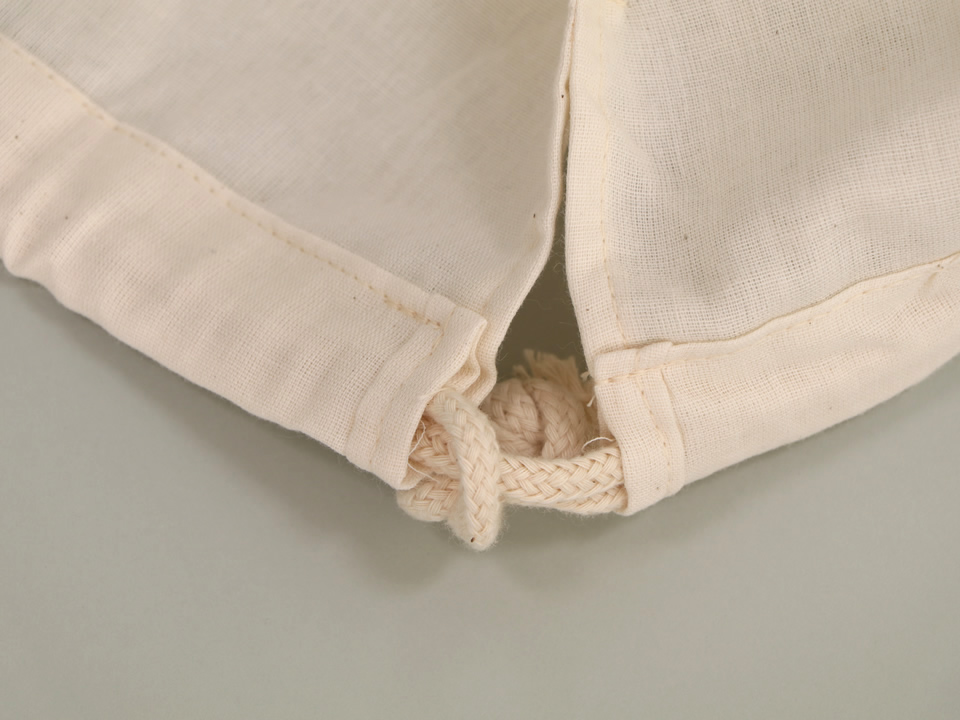 だしこし袋（ 厚手ガーゼ二重合わせ） | 吉田織物株式会社